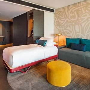 W Suite 1 Bedroom Suite 1 King Partial Ocean View Private Terrace includes 3 hours of Flow of Selected Drinks at Aether Bar